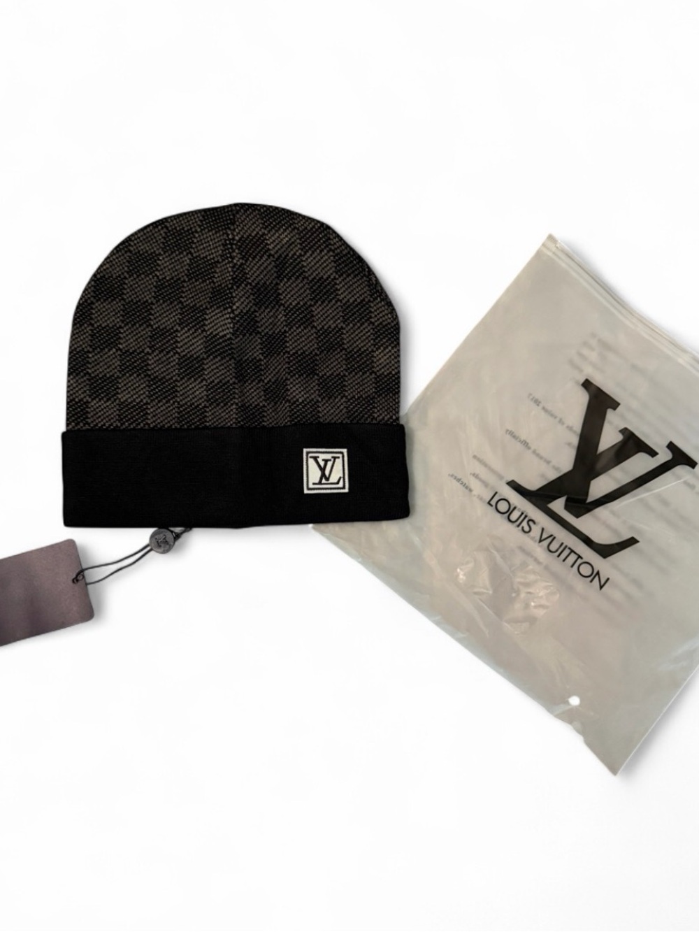 Louis Vuitton Néo Petit Damier Beanie – Anthracite
